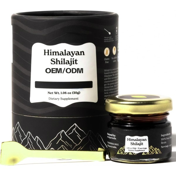 Shilajit Resin Manufacturer - OEM 40% Fulvic Acid Natural Pure