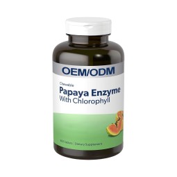 Papaya Enzyme Tablets Supplier - OEM Vegan Dietary Supplement Chewable