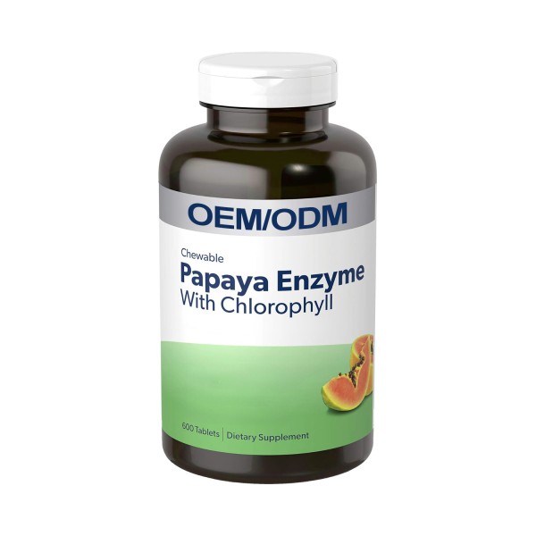 Papaya Enzyme Tablets Supplier - OEM Vegan Dietary Supplement Chewable