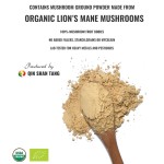 Qinshantang Mushroom and Plant Adaptogen Powder Magic Chaga and Lions Mane Mushroom Powder 500-100 mg