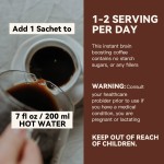 Qinshantang Summer Fitness Drink Caramel Macchiato Flavor Instant Iced Protein Coffee Sticks Quick Dissolve in Cold Water