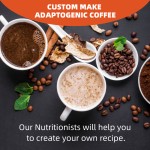 Qinshantang Organic Protein Coffee Powder Protein Keto Instant Weight Loss Sugar Free Protein Coffee Powder