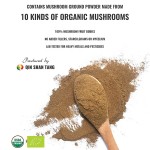 Private Label 10 in 1 Organic Tremella Chaga Reishi Lions Mane Supplement All in One Mushroom Powder