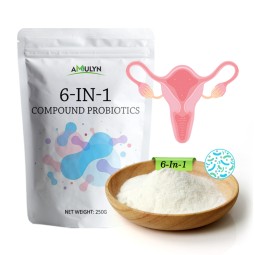 AMULYN OEM Private Label 6 Type Strains Compound Freeze-dried Probiotics Blend Powder