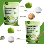 AMULYN Private Label 3 In1 Matcha Latte Wholesale Price Sweet Matcha Organic Pure Matcha Powder for Latte