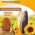 Food Grade Organic Sunflower Lecithin Phosphatidylcholine Herb Extract Powder Bulk Seed Part Used Bottle/Drum/Glass Container