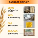 AMULYN Organic Food Grade Oat Flour Powder Factory Supply Enzymatic Hydrolysis HPLC Tested MOQ 1kg for Oat Milk Production