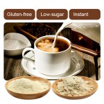 AMULYN Food Grade Gluten-Free Low Sugar Oat Flour Hydrolyzed Oats Milk Powder Herbal Extract White Powder Bottle Drum Mason Jar