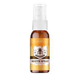 AMULYN Food Grade Oral Spray Custom Propolis with Rutin Natural Personalized Label Packed in Bottle
