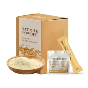 AMULYN Manufacturer Supplies High Quality Oat Milk Powder in Personal Label Box Oat Powder