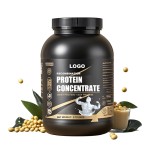 AMULYN Natural Plant Protein Powder Personalized Label Whey & Soy Protein Enhancer
