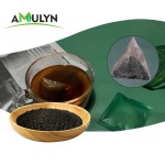 AMULYN Supply Wholesale Food Grade Chaga Black Gold Powder Tea Bags Natural Chaga Extract Granules