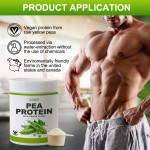 AMULYN 100% Organic Plant-Based Pea Protein Isolate Vegan Nutrition Enhancer Powder 100% Nutritional Supplements
