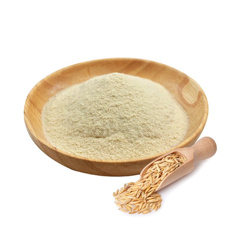 AMULYN Food Grade Gluten-Free Low Sugar Oat Flour Hydrolyzed Oats Milk Powder Herbal Extract White Powder Bottle Drum Mason Jar