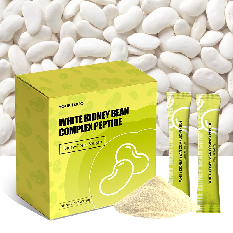 AMULYN Private Label Solid Drinks Natural White Kidney Bean Extract Complex Peptide Weight Control Drinks