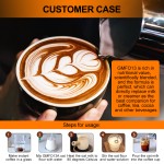 AMULYN Supply GMFO13A High Calcium Hydrolysis Enzymolysis Instant Oat Milk Powder for Coffee