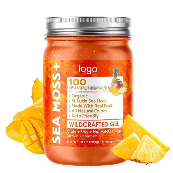 Sea Moss Gels Supplier - OEM Irish Moss Syrup Digestive Support