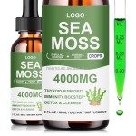 Sea Moss Drops Supplier - OEM Black Seed Oil Vitamins Antioxidants