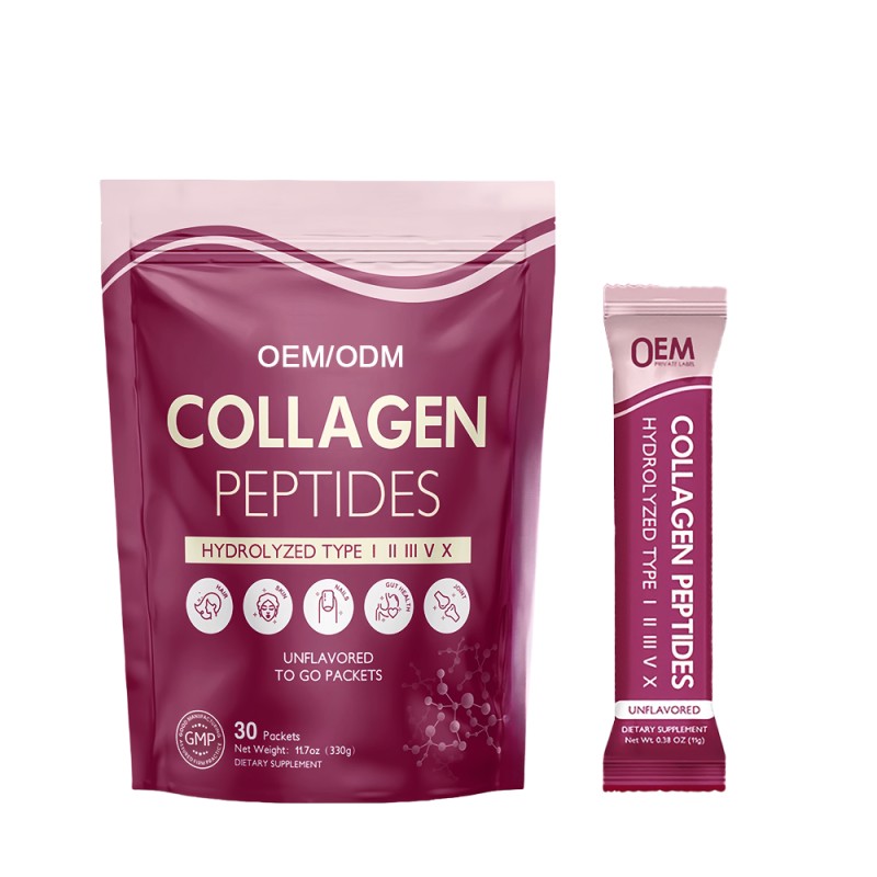Hydrolyzed Collagen Sachet Manufacturer - OEM Multi Vital Proteins Drink
