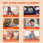 Eye Supplement Gummies Manufacturer - OEM Vitamin C Elderberry Zinc