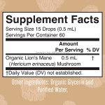 Lion's Mane Drops Manufacturer - OEM Mushroom Extract Brain Boost