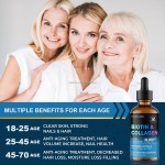 Biotin Collagen Drops Supplier - OEM Strong Hair Growth Beauty