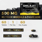 Shilajit Tablets Supplier - OEM Himalayan Extract Mineral Vitamins