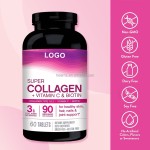 Skin Whitening Tablets Factory - OEM Collagen Vitamin C Biotin Adult