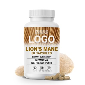Lion's Mane Capsules Factory - OEM Nootropics Brain Memory Safe