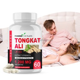 Man Energy Capsules Factory - OEM Tongkat Ali Maca Booster