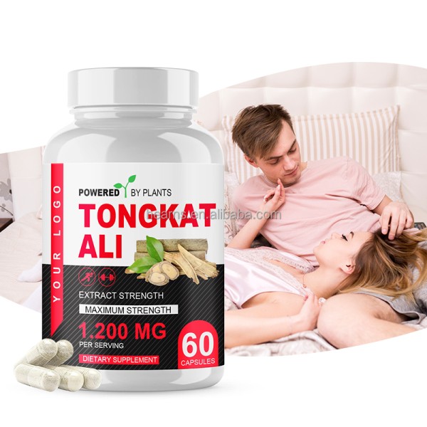 Man Energy Capsules Factory - OEM Tongkat Ali Maca Booster