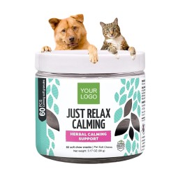 Calming Chews Manufacturer - OEM Organic Grain Free Pet Relax