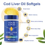 Cod Liver Oil Capsules Factory - OEM Vegan Fish Oil Heart Health