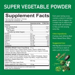Vegetable Powder Factory - OEM Mixed Superfood Supplement Green