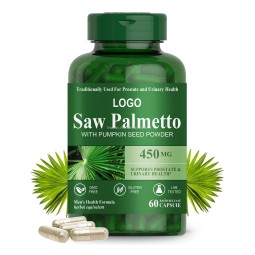 Hair Vitamins Capsules Factory - OEM Biotin Saw Palmetto DHT