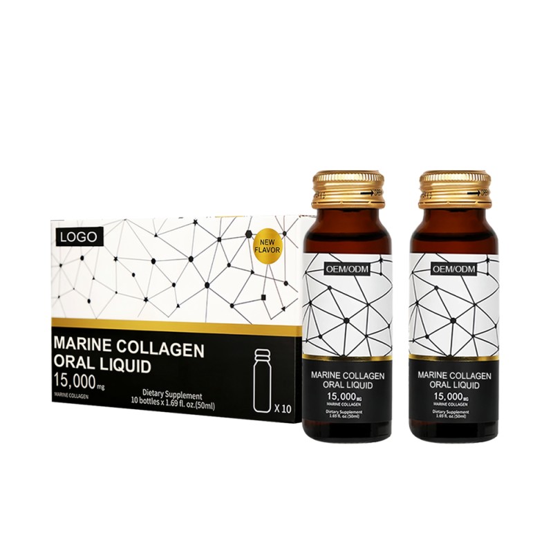 Marine Collagen Liquid Factory - OEM Beauty Supplement Skin Whitening