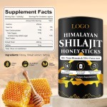 Shilajit Honey Sticks Supplier - OEM Resin Sachet Organic Honey