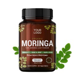 Moringa Tablets Supplier - OEM Organic Vegan Herbal Supplement