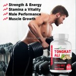 Man Energy Capsules Factory - OEM Tongkat Ali Maca Booster