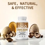 Lion's Mane Capsules Factory - OEM Nootropics Brain Memory Safe