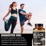 Black Seed Oil Softgels Supplier - OEM Vegan Cold Pressed Immune Hair