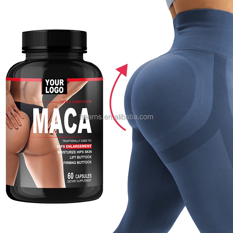 Herbal Capsules Manufacturer - OEM Black Maca Women Butt Hips