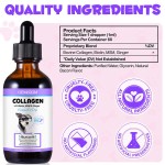Bovine Collagen Drops Factory - OEM Oral Liquid Skin Coat Itch