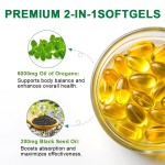 Oregano Oil Softgels Manufacturer - OEM Herbal Fiber Black Seed