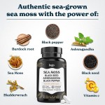 Sea Moss Capsules Supplier - OEM Black Seed Oil Ashwagandha Adult