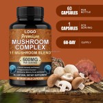 Lion's Mane Capsules Factory - OEM Nootropics Memory Brain Boost