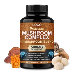 Lion's Mane Capsules Factory - OEM Nootropics Memory Brain Boost