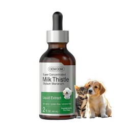 Milk Thistle Drops Supplier - OEM Liver Detox Immune Pet Liquid