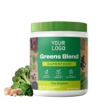 Vegetable Powder Factory - OEM Mixed Superfood Supplement Green