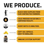 Black Seed Oil Softgels Supplier - OEM Vegan Cold Pressed Immune Hair